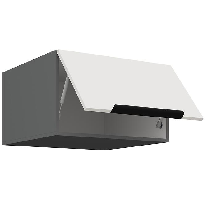 Kuchynská skrinka Aria-Wh/Ant Anti Fingerprint 60 Nagu-36 1f