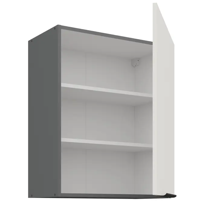 Kuchynská skrinka Aria-Wh/Ant Anti Fingerprint 60g-72 1f