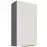 Kuchynská skrinka Aria-Wh/Ant Anti Fingerprint 60g-108 1f