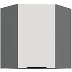 Kuchynská skrinka Aria-Wh/Ant Anti Fingerprint 60x60 Gn-72 1f (45°)
