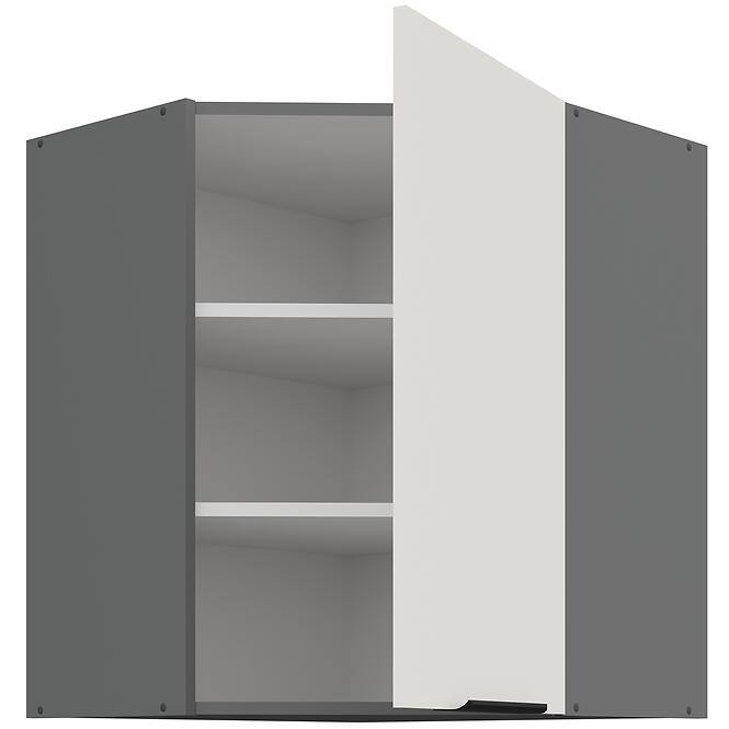 Kuchynská skrinka Aria-Wh/Ant Anti Fingerprint 60x60 Gn-72 1f (45°),3