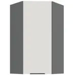 Kuchynská skrinka Aria-Wh/Ant Anti Fingerprint 60x60 Gn-108 1f (45°)