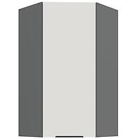 Kuchynská skrinka Aria-Wh/Ant Anti Fingerprint 60x60 Gn-108 1f (45°)