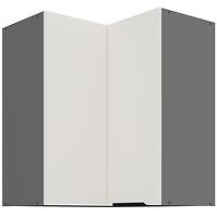 Kuchynská skrinka Aria-Wh/Ant Anti Fingerprint 60x60 Gn-72 2f (90°)