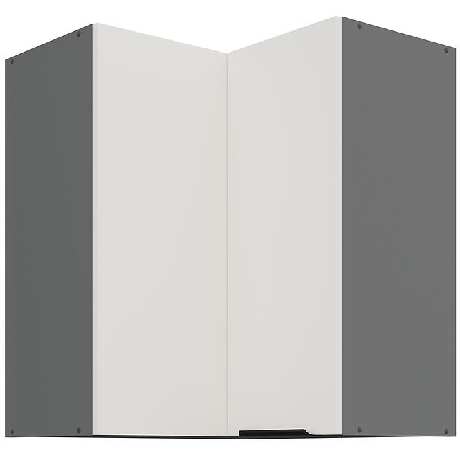 Kuchynská skrinka Aria-Wh/Ant Anti Fingerprint 60x60 Gn-72 2f (90°)