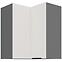 Kuchynská skrinka Aria-Wh/Ant Anti Fingerprint 60x60 Gn-72 2f (90°)