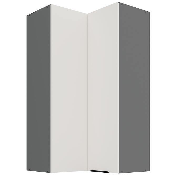 Kuchynská skrinka Aria-Wh/Ant Anti Fingerprint 60x60 Gn-108 2f (90°)