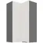 Kuchynská skrinka Aria-Wh/Ant Anti Fingerprint 60x60 Gn-108 2f (90°)