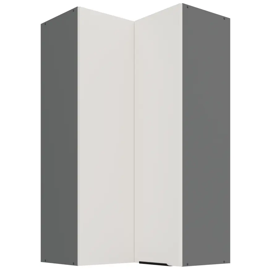 Kuchynská skrinka Aria-Wh/Ant Anti Fingerprint 60x60 Gn-108 2f (90°)