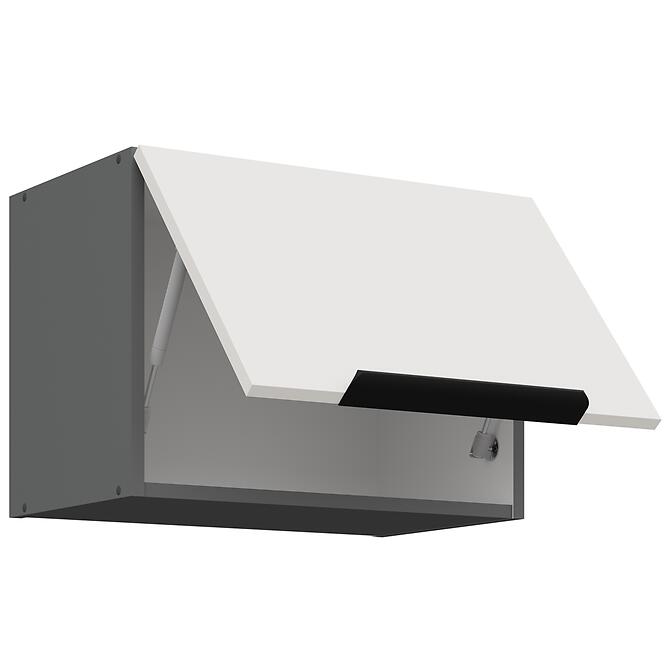 Kuchynská skrinka Aria-Wh/Ant Anti Fingerprint 50gu-36 1f,3