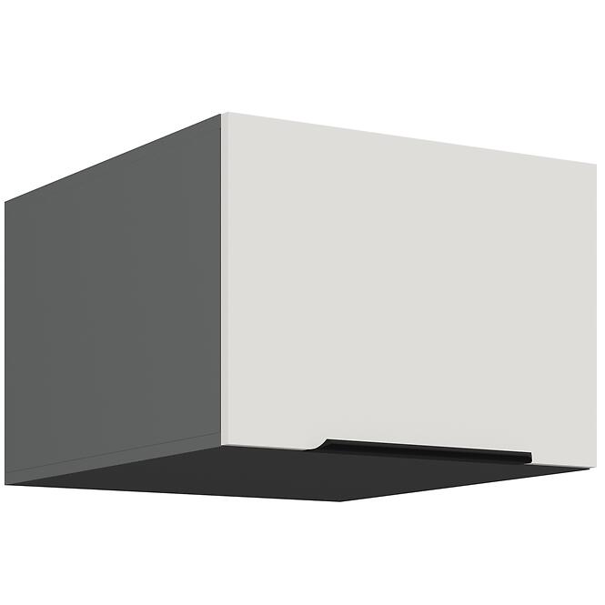 Kuchynská skrinka Aria-Wh/Ant Anti Fingerprint 50 Nagu-36 1f