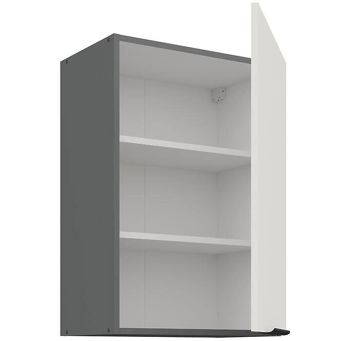 Kuchynská skrinka Aria-Wh/Ant Anti Fingerprint 50g-72 1f
