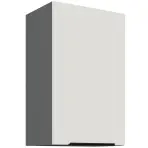 Kuchynská skrinka Aria-Wh/Ant Anti Fingerprint 45g-72 1f