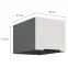 Kuchynská skrinka Aria-Wh/Ant Anti Fingerprint 40 Nagu-36 1f,2