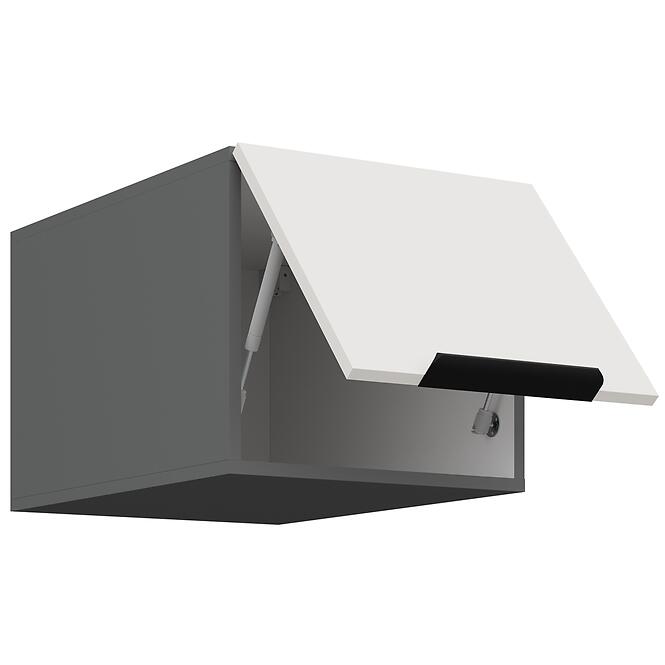 Kuchynská skrinka Aria-Wh/Ant Anti Fingerprint 40 Nagu-36 1f