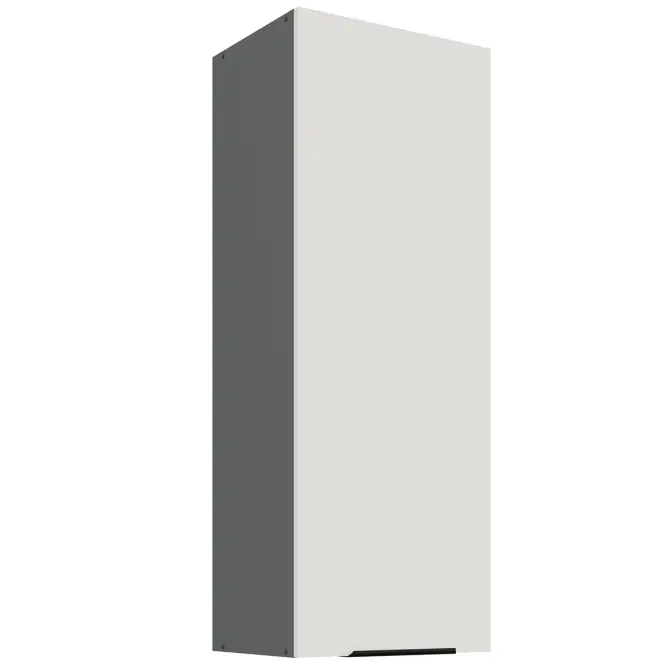 Kuchynská skrinka Aria-Wh/Ant Anti Fingerprint 40g-108 1f
