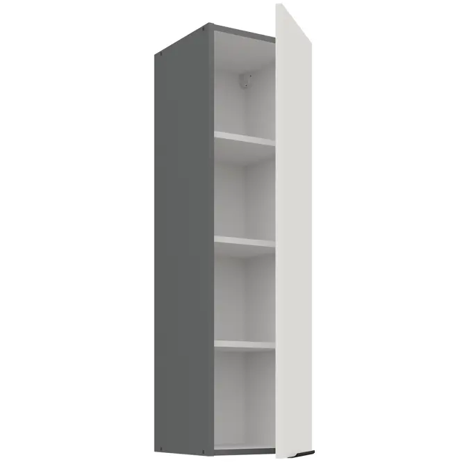 Kuchynská skrinka Aria-Wh/Ant Anti Fingerprint 30g-108 1f