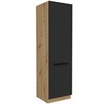 Kuchynská skrinka Aria-Bl/Ar Anti Fingerprint 60dk-210 2f
