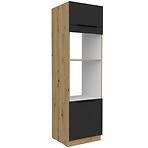 Kuchynská skrinka Aria-Bl/Ar Anti Fingerprint 60dpm-210 2f