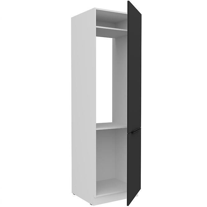 Kuchynská skrinka Aria-Bl/Wh Anti Fingerprint 60lo-210 2f,3
