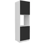 Kuchynská skrinka Aria-Bl/Wh Anti Fingerprint 60dp-210 2f