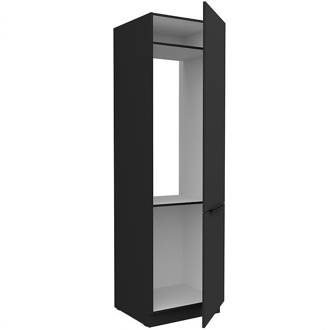 Kuchynská skrinka Aria-Bl/Bl Anti Fingerprint 60lo-210 2f,3