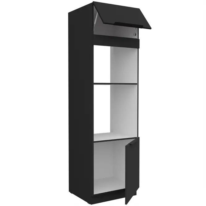 Kuchynská skrinka Aria-Bl/Bl Anti Fingerprint 60dpm-210 2f,3