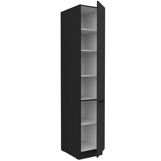 Kuchynská skrinka Aria-Bl/Bl Anti Fingerprint 40dk-210 2f,3