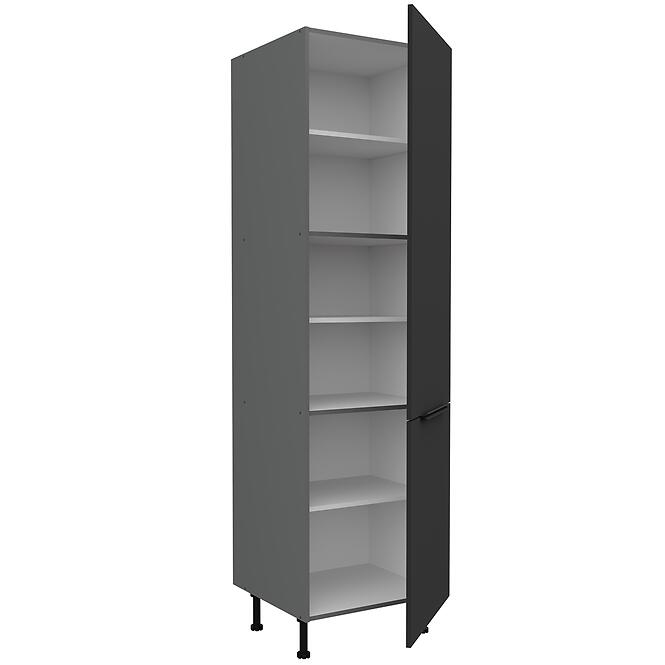 Kuchynská skrinka Aria-Bl/Ant Anti Fingerprint 60dk-215 2f,3