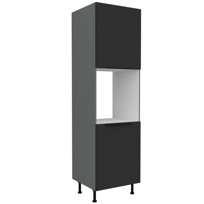 Kuchynská skrinka Aria-Bl/Ant Anti Fingerprint 60dp-215 2f