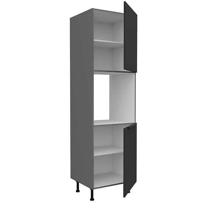 Kuchynská skrinka Aria-Bl/Ant Anti Fingerprint 60dp-215 2f