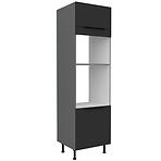 Kuchynská skrinka Aria-Bl/Ant Anti Fingerprint 60dpm-215 2f
