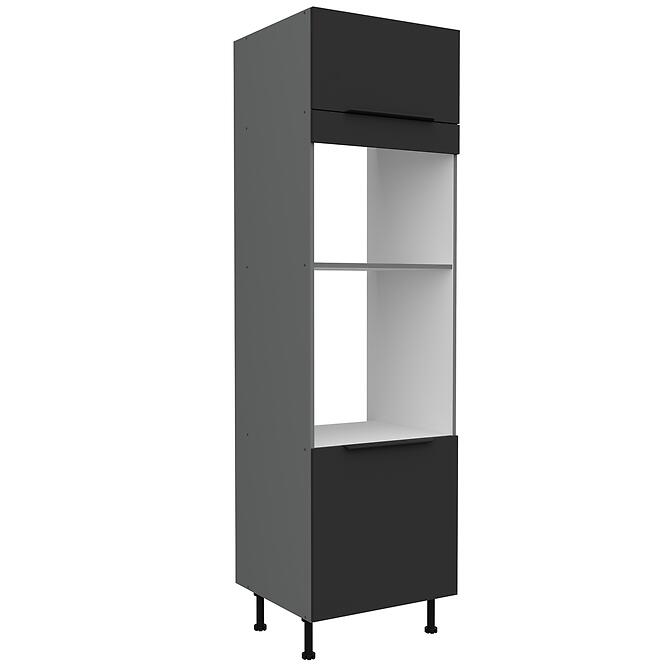 Kuchynská skrinka Aria-Bl/Ant Anti Fingerprint 60dpm-215 2f