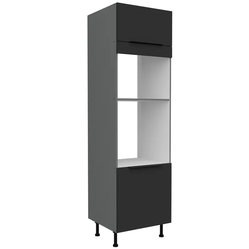 Kuchynská skrinka Aria-Bl/Ant Anti Fingerprint 60dpm-215 2f