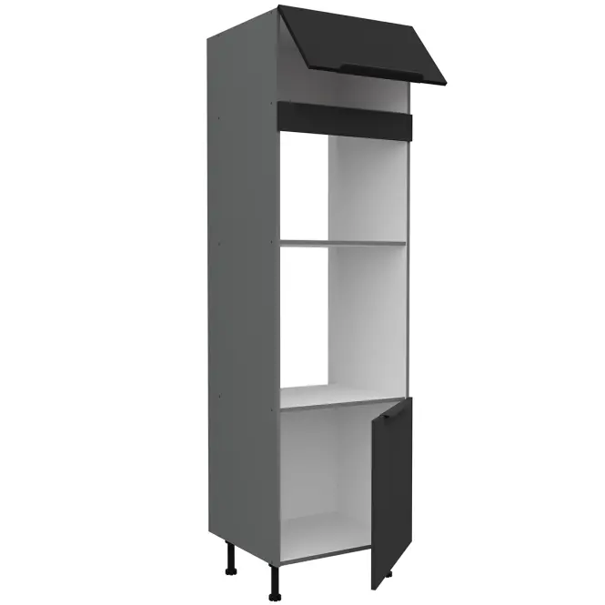 Kuchynská skrinka Aria-Bl/Ant Anti Fingerprint 60dpm-215 2f,3