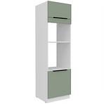 Kuchynská skrinka Aria-Sa/Wh Anti Fingerprint 60dpm-210 2f