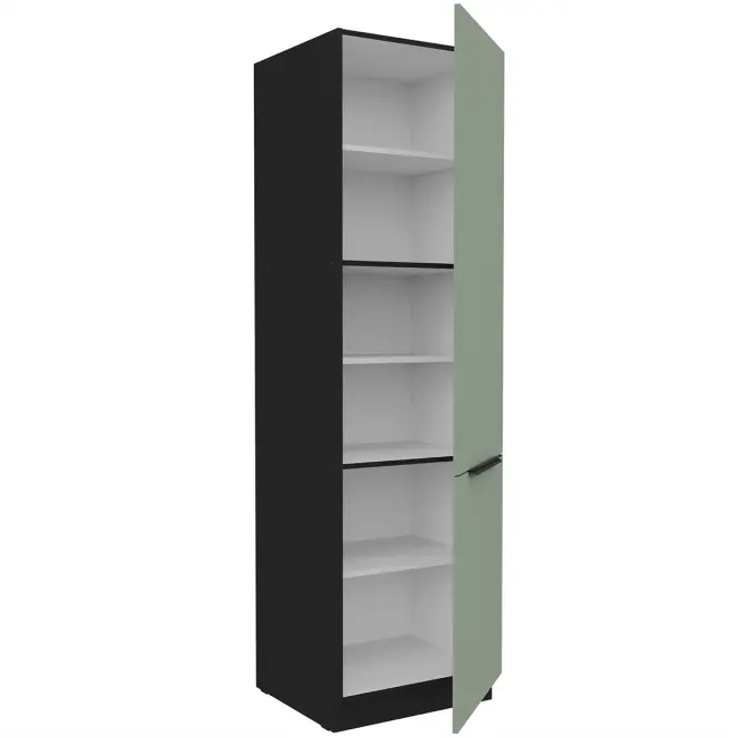 Kuchynská skrinka Aria-Sa/Bl Anti Fingerprint 60dk-210 2f,3