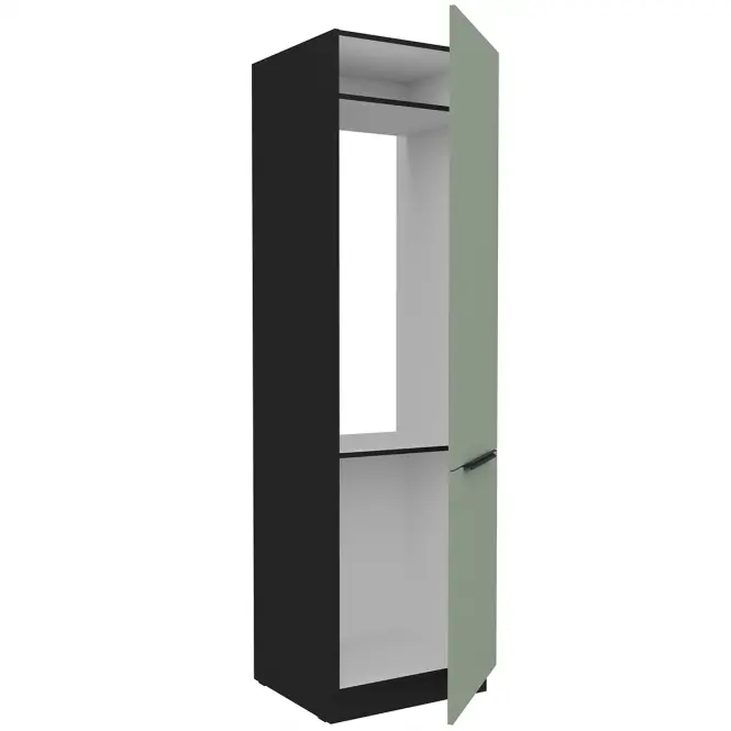 Kuchynská skrinka Aria-Sa/Bl Anti Fingerprint 60lo-210 2f,3