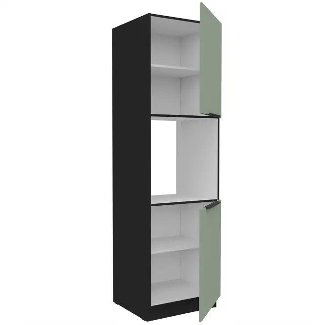 Kuchynská skrinka Aria-Sa/Bl Anti Fingerprint 60dp-210 2f