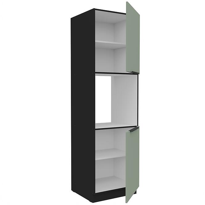 Kuchynská skrinka Aria-Sa/Bl Anti Fingerprint 60dp-210 2f