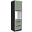 Kuchynská skrinka Aria-Sa/Bl Anti Fingerprint 60dps-210 1f 3s