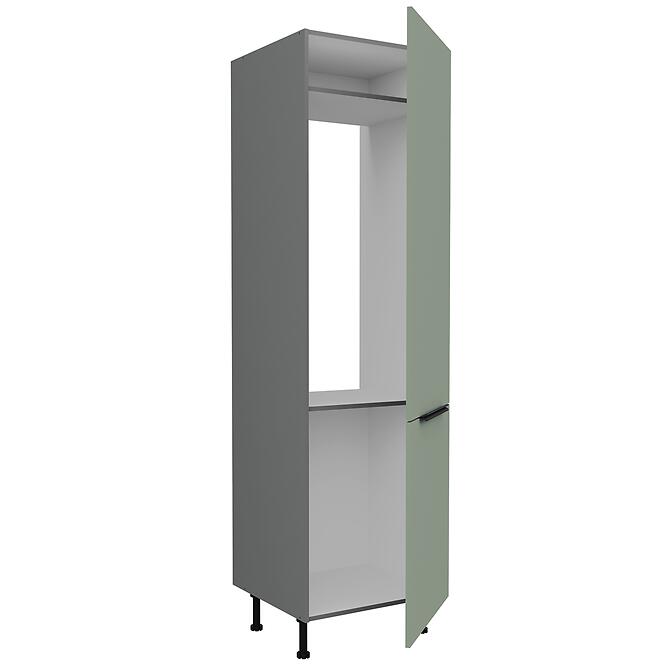 Kuchynská skrinka Aria-Sa/Ant Anti Fingerprint 60lo-215 2f,3