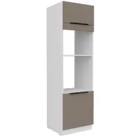 Kuchynská skrinka Aria-Ta/Wh Anti Fingerprint 60dpm-210 2f