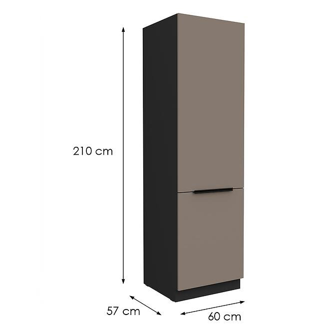 Kuchynská skrinka Aria-Ta/Bl Anti Fingerprint 60dk-210 2f