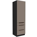 Kuchynská skrinka Aria-Ta/Bl Anti Fingerprint 60dks-210 1f 3s