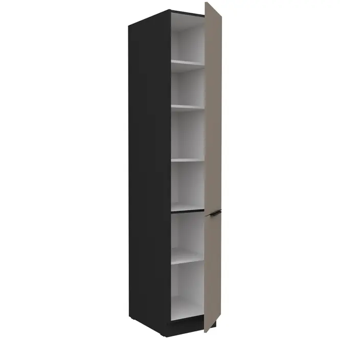 Kuchynská skrinka Aria-Ta/Bl Anti Fingerprint 40dk-210 2f,3