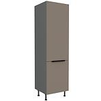 Kuchynská skrinka Aria-Ta/Ant Anti Fingerprint 60lo-215 2f