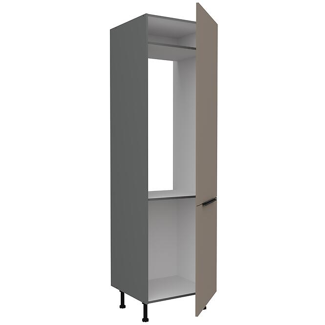 Kuchynská skrinka Aria-Ta/Ant Anti Fingerprint 60lo-215 2f,3