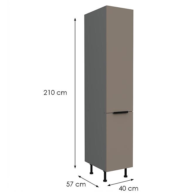 Kuchynská skrinka Aria-Ta/Ant Anti Fingerprint 40dk-215 2f,2