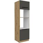 Kuchynská skrinka Aria-Gr/Ar Anti Fingerprint 60dpm-210 2f